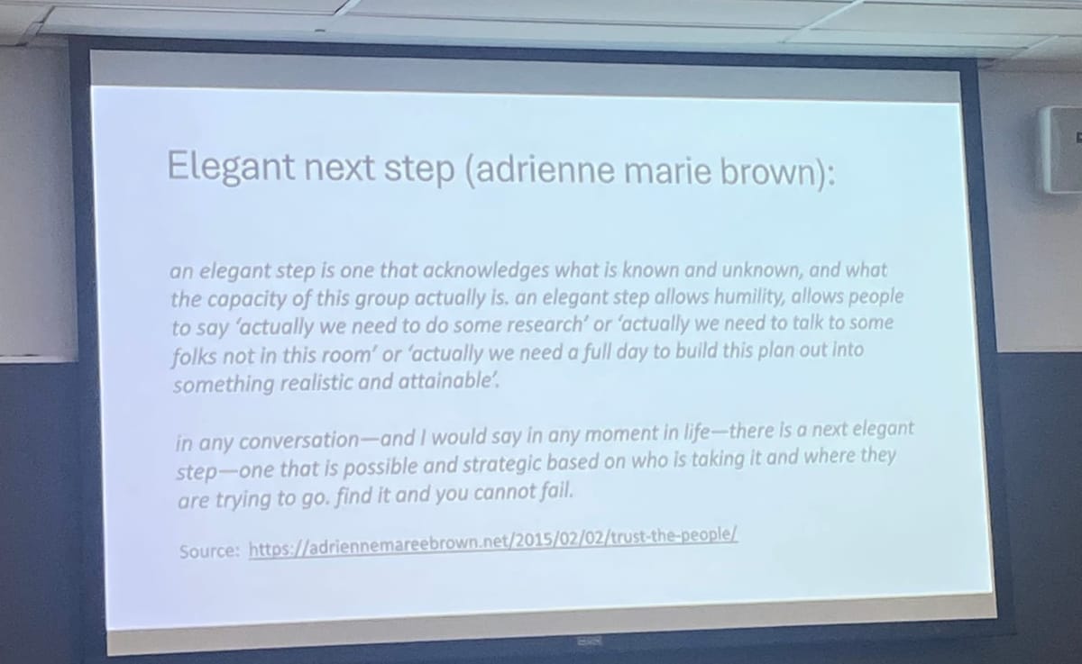 Connected to the why & Hiatus Week 3